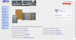 Desktop Screenshot of elva.ch